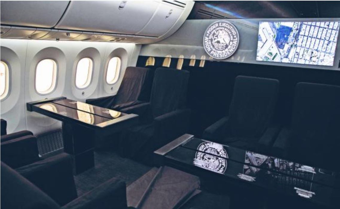 Diferencias entre el avión presidencial de México y el de Trump