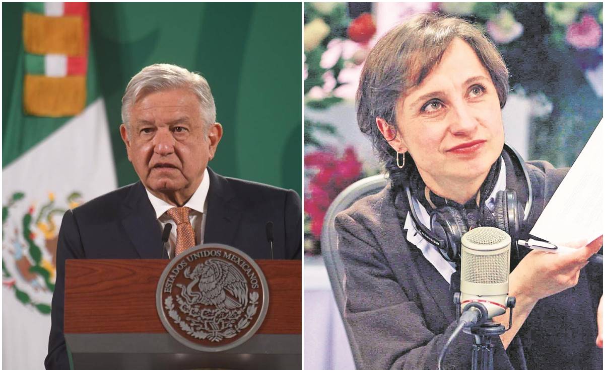 AMLO insiste en que Carmen Aristegui debe revelar sus ingresos; así reaccionó la periodista