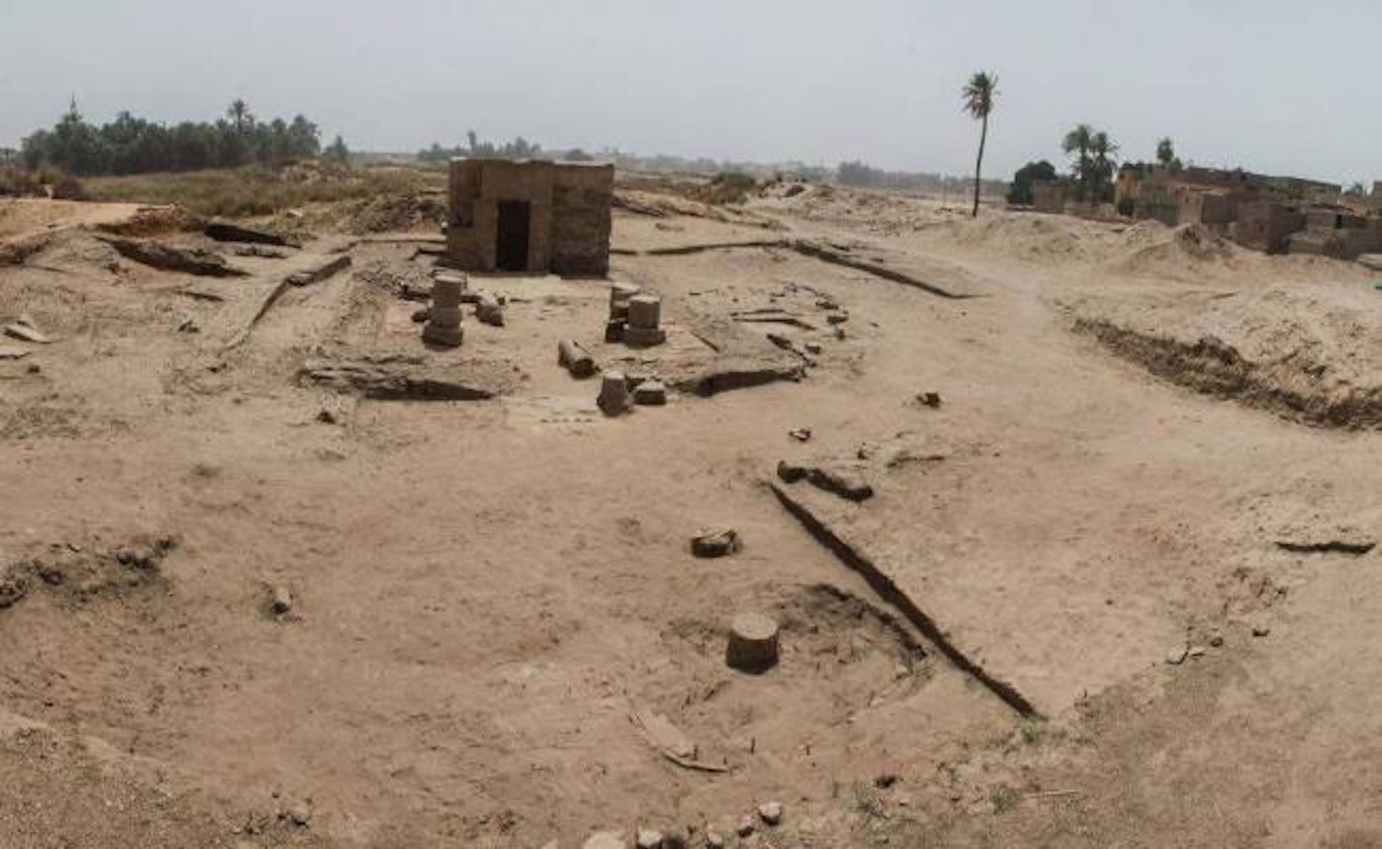 Hallan en Egipto restos de santuario dedicado al dios Osiris