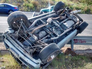 Choque deja tres lesionados 
