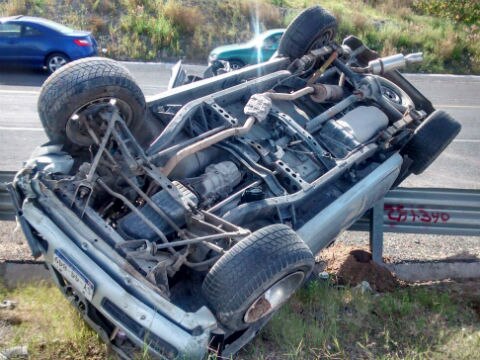 Choque deja tres lesionados