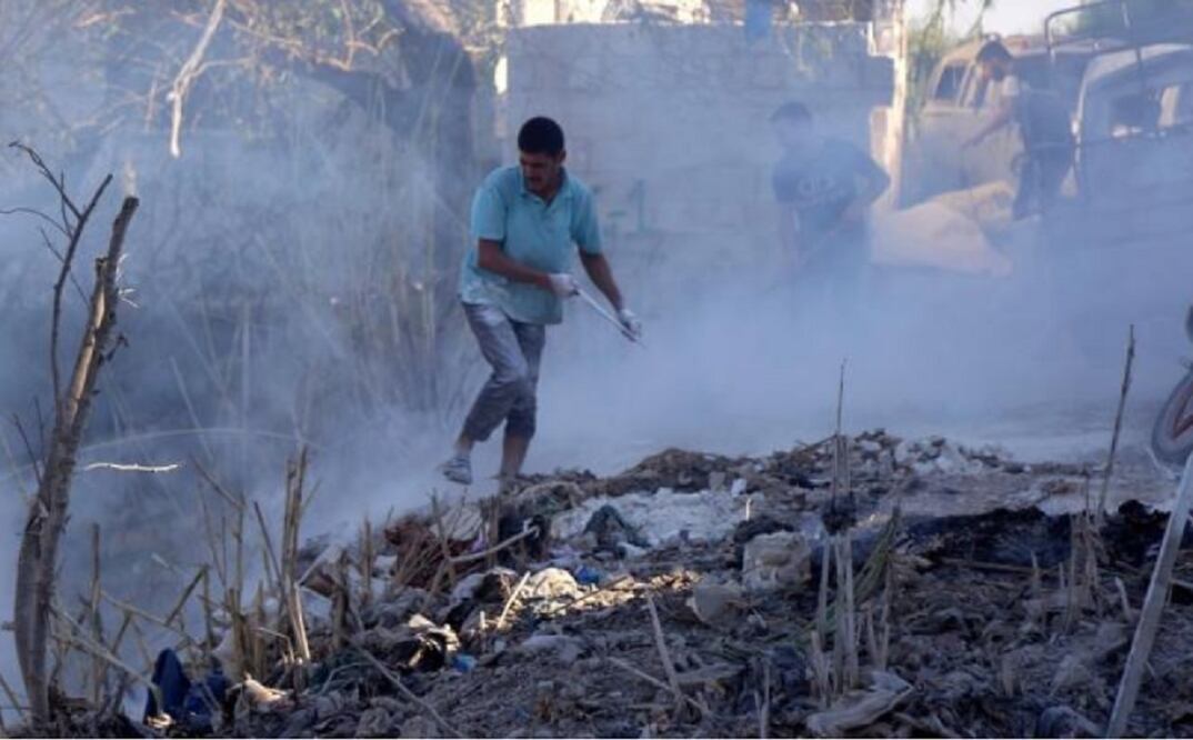 La Casa Blanca dijo que está "monitoreando de cerca la situación en la provincia de Idlib, Siria" (Foto: AFP)