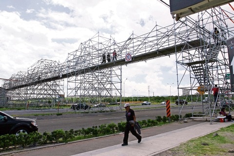 Sin fecha, inicio de obras de conexión para Antea