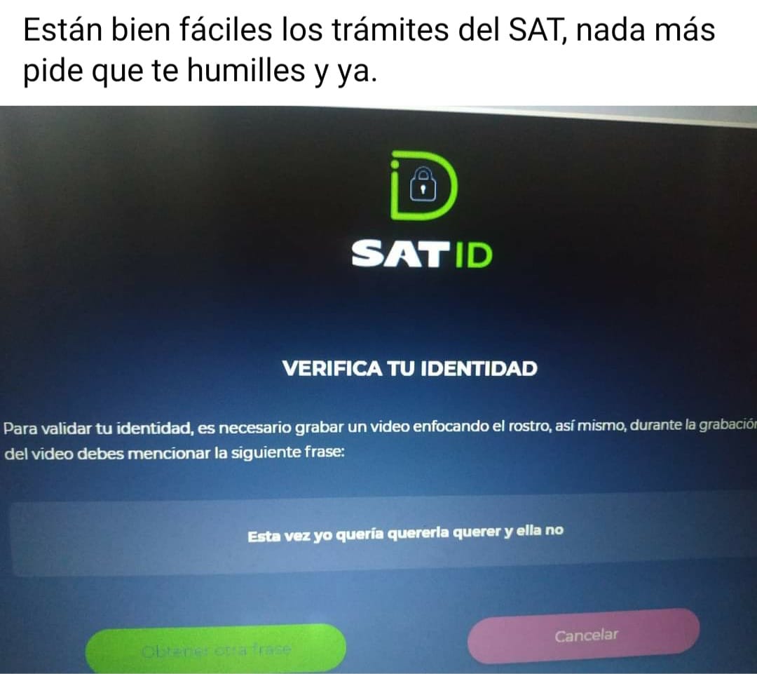 "El SAT quiere que te humilles"; la dependencia pidió a joven queretano leer un verso de Joaquín Sabina