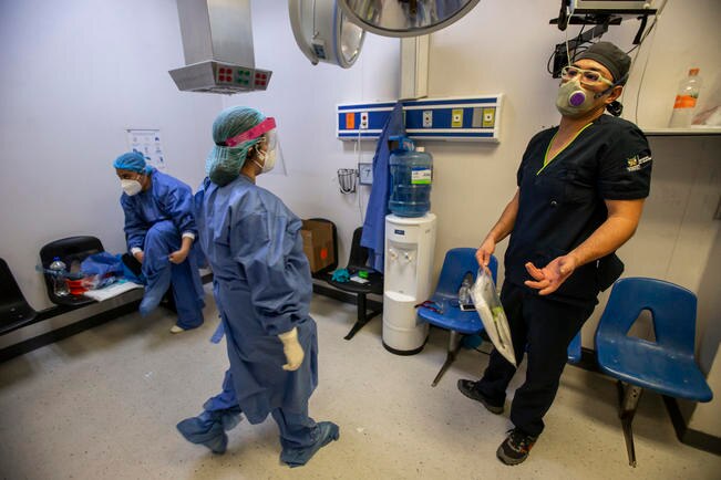 “Es muy difícil, vemos las muertes noche a noche”