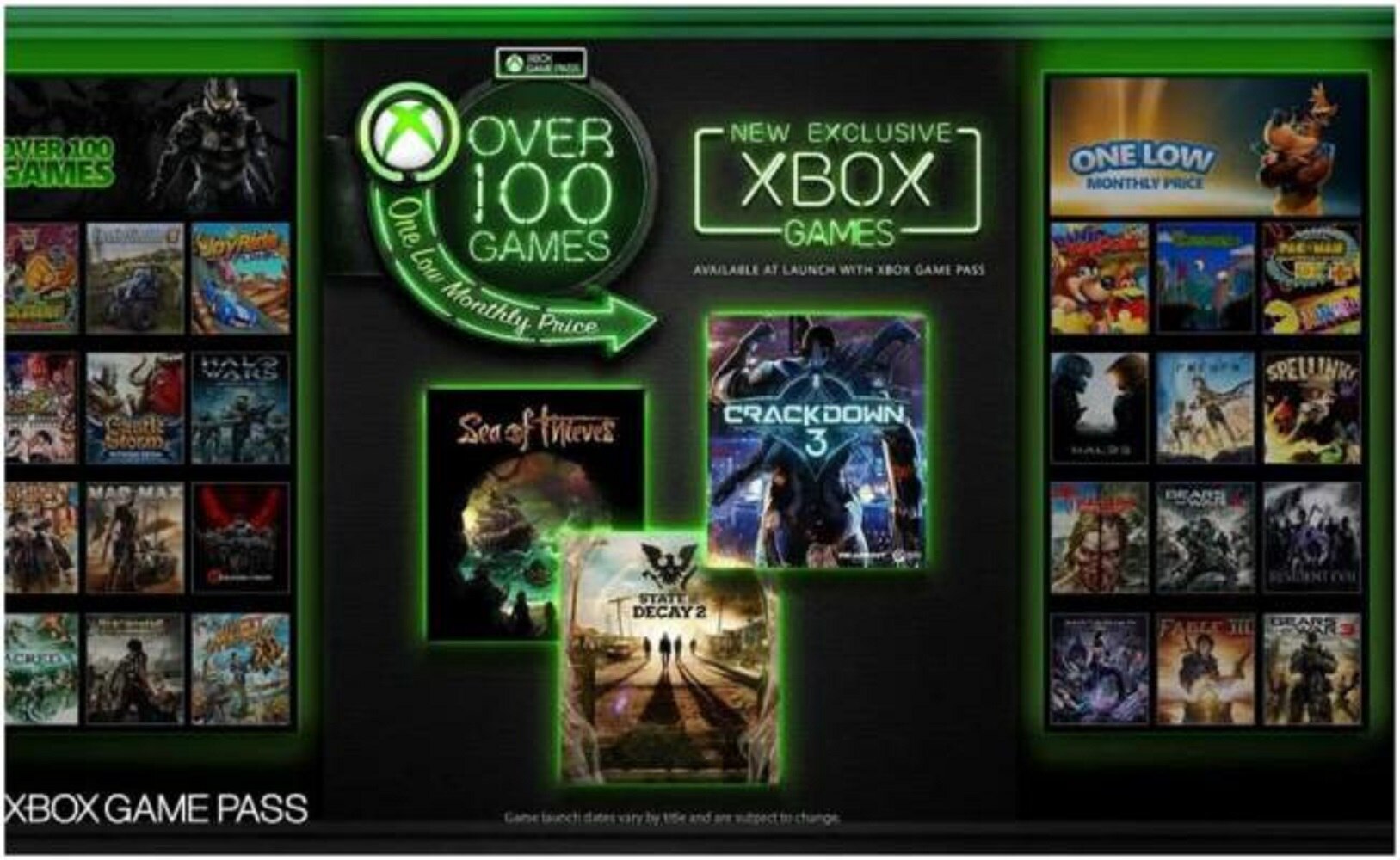 Xbox Games Pass tendrá juegos exclusivos en su lanzamiento