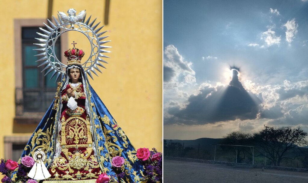 "Virgen de Soriano se aparece en el cielo", afirman internautas 