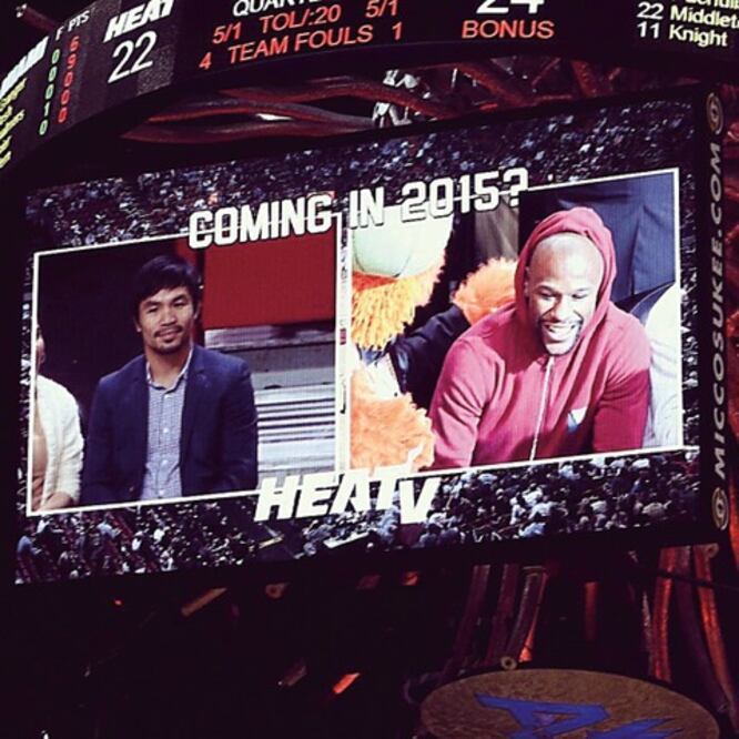 Cuando los ‘rivales’ se encuentran en  Miami