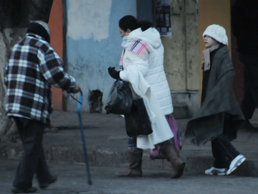 Controlado,  el frío en la zona serrana