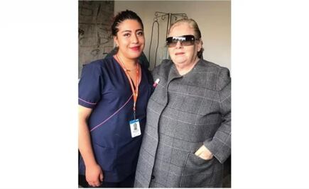 Paquita la del Barrio deja el hospital, deberá guardar reposo