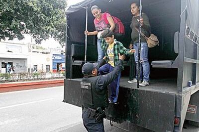 Solidaridad ciudadana y policial
