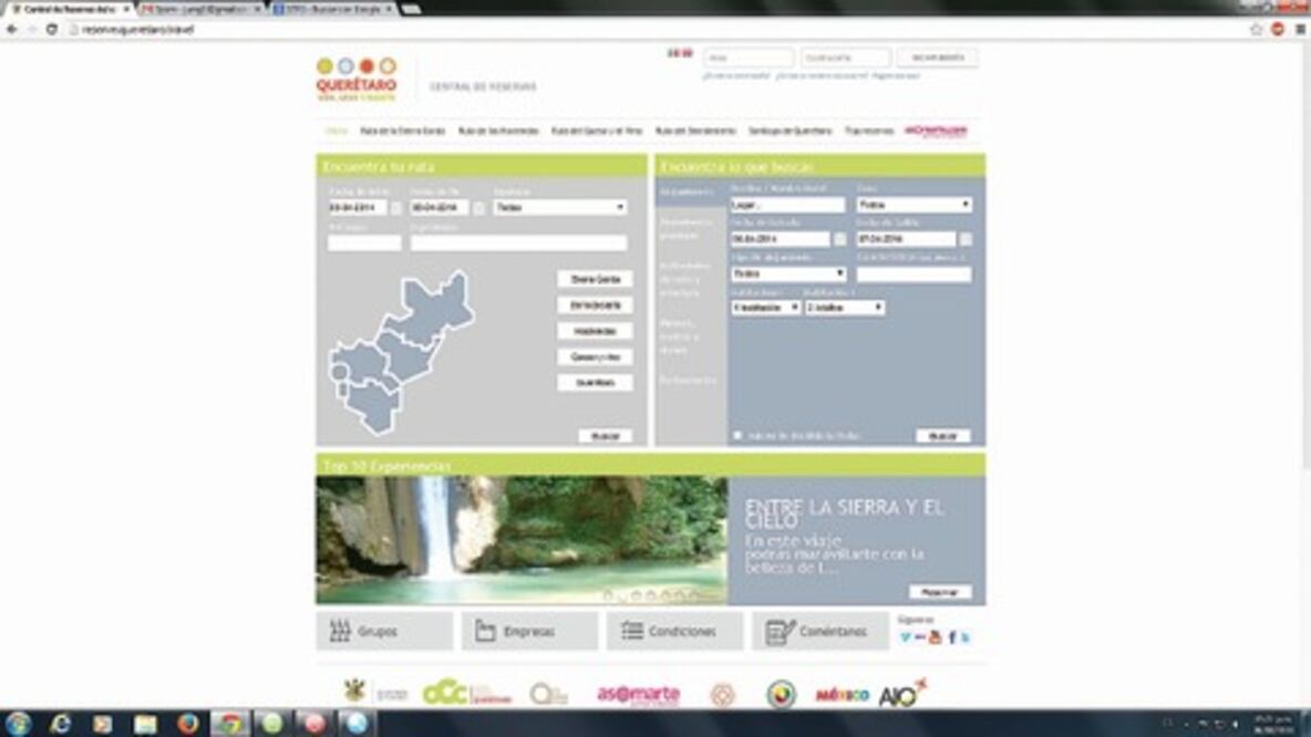 Anuncian sitio web con paquetes turísticos