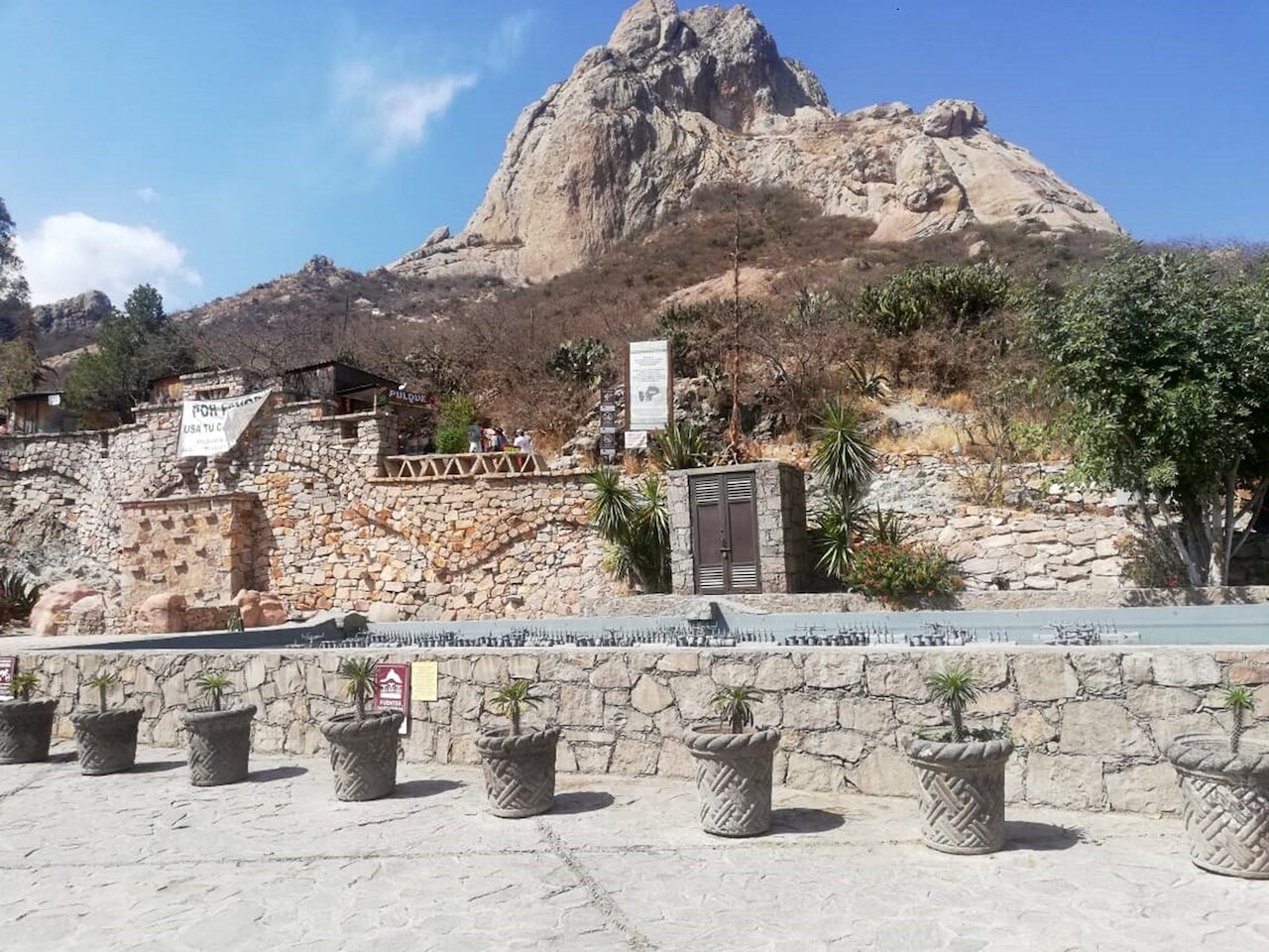 Sin limpias ni chamanes, así lucieron los lugares por excelencia para cargarse de energía