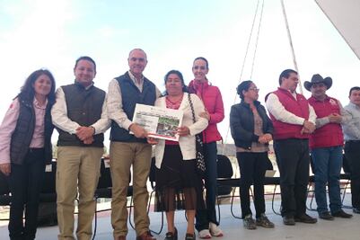 Cinco municipios reciben "Sustentabilidad Alimentaria"