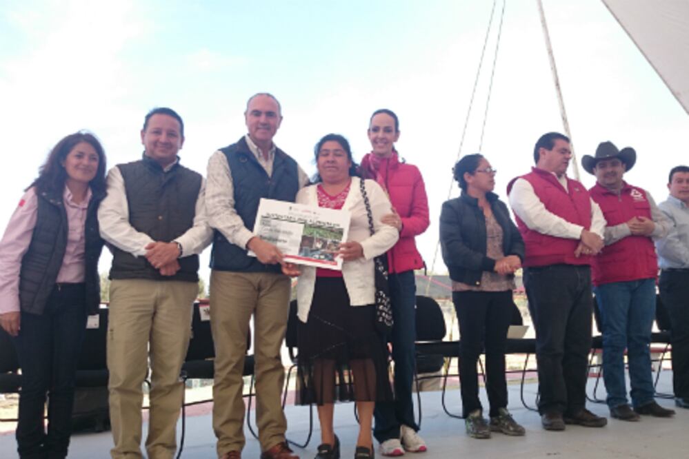 Cinco municipios reciben "Sustentabilidad Alimentaria"