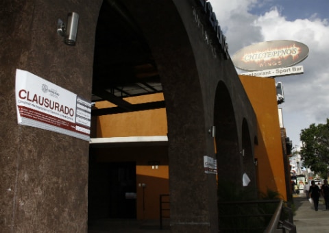Clausuran restaurante-bar