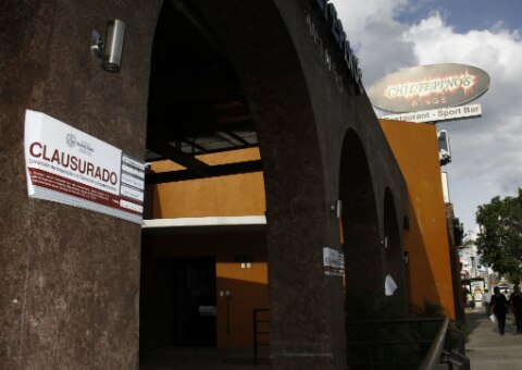 Clausuran restaurante-bar