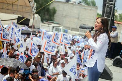 Rocha cierra campaña en el municipio de Cadereyta