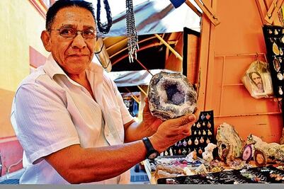 “Yo mismo voy a la mina por las piedras”