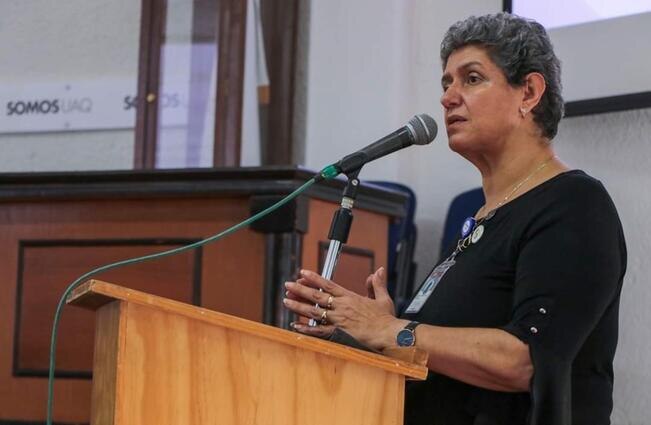 Rectora de la UAQ llama a ser incluyente en marcha del 8 de marzo