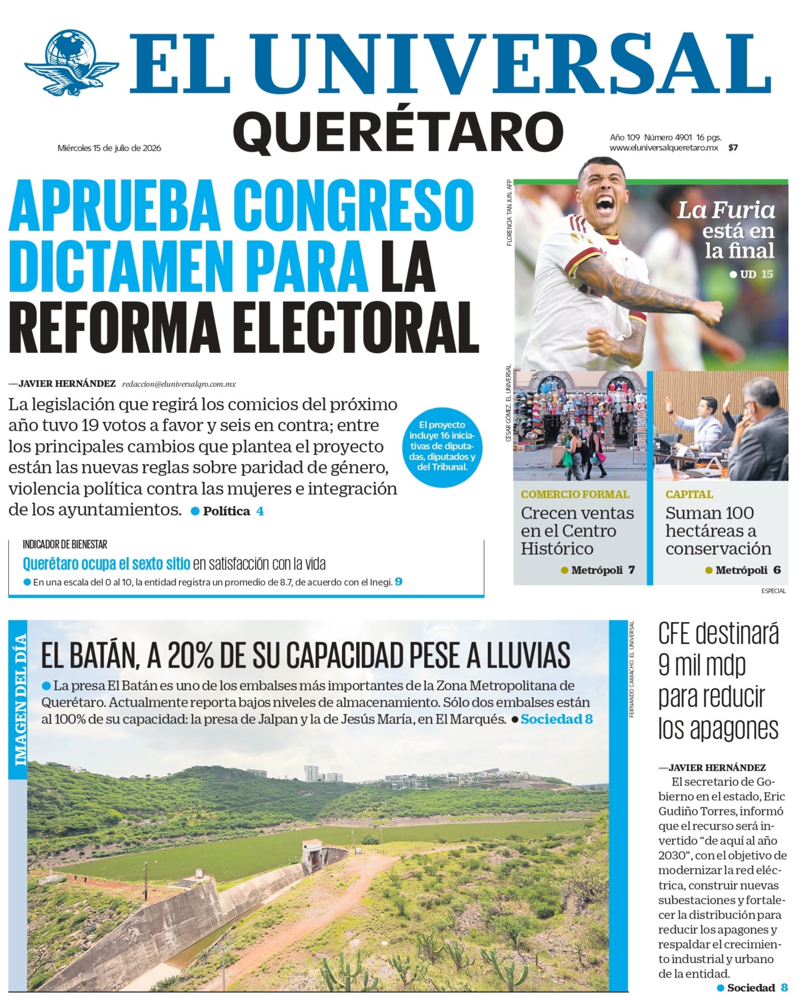 Foto. El Universal Querétaro