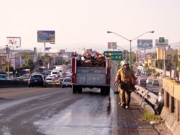 Accidente por derrame