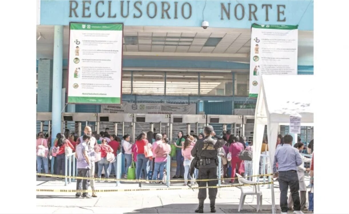En los centros de reclusión todavía no hay casos de contagio por coronavirus en la población penitenciaria; sin embargo, estos van a suceder, advierten especialistas. Foto: GERMÁN ESPINOSA. EL UNIVERSAL