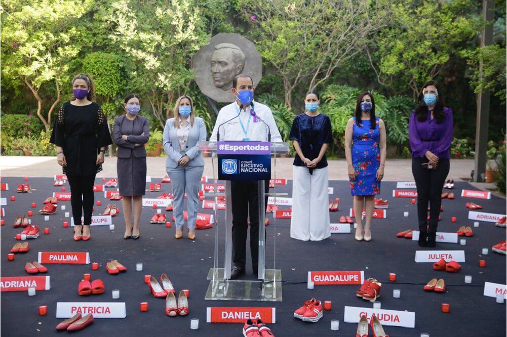 En 8M, PAN respalda a mujeres, pero evita apoyar aborto