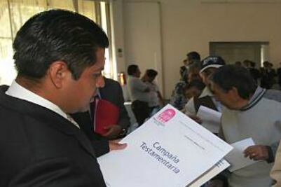 Exhortan a hacer testamento