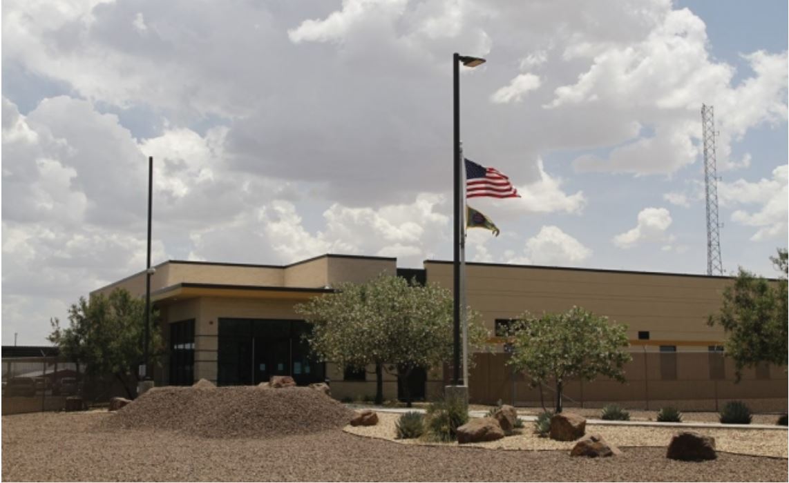 Centro de detención de migrantes en Texas (Foto: AP)