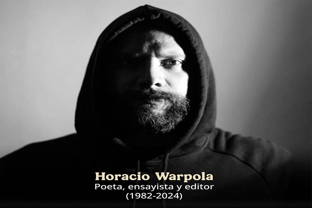 Adiós al poeta y gran amigo: Horacio Warpola. Foto: Facebook Secretaría de Cultura