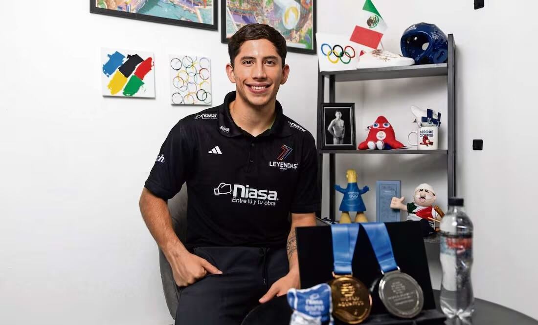 El multimedallista olímpico Michael Phelps ha sido uno de sus grandes referentes. Foto: Hugo Salvador / EL UNIVERSAL