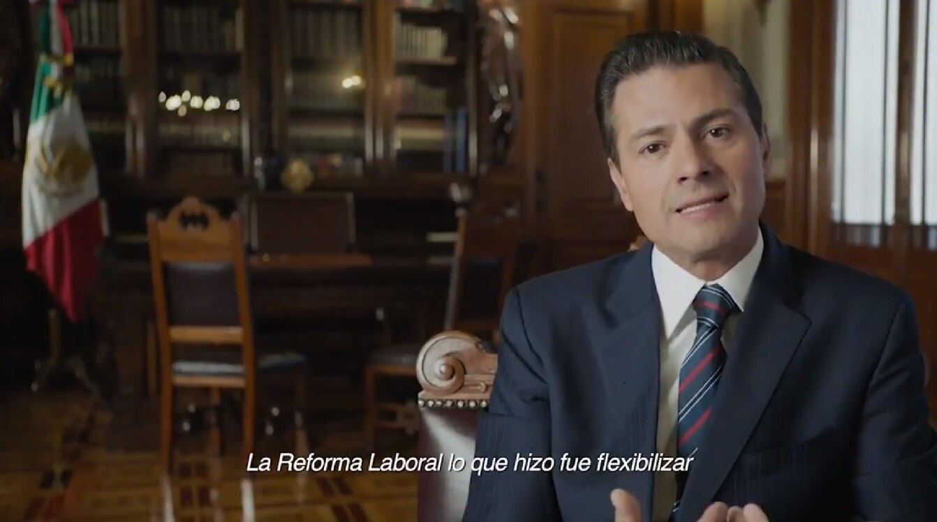 Sin duda este ha sido el sexenio del empleo: Peña Nieto