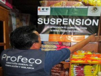 Profeco realiza sanciones