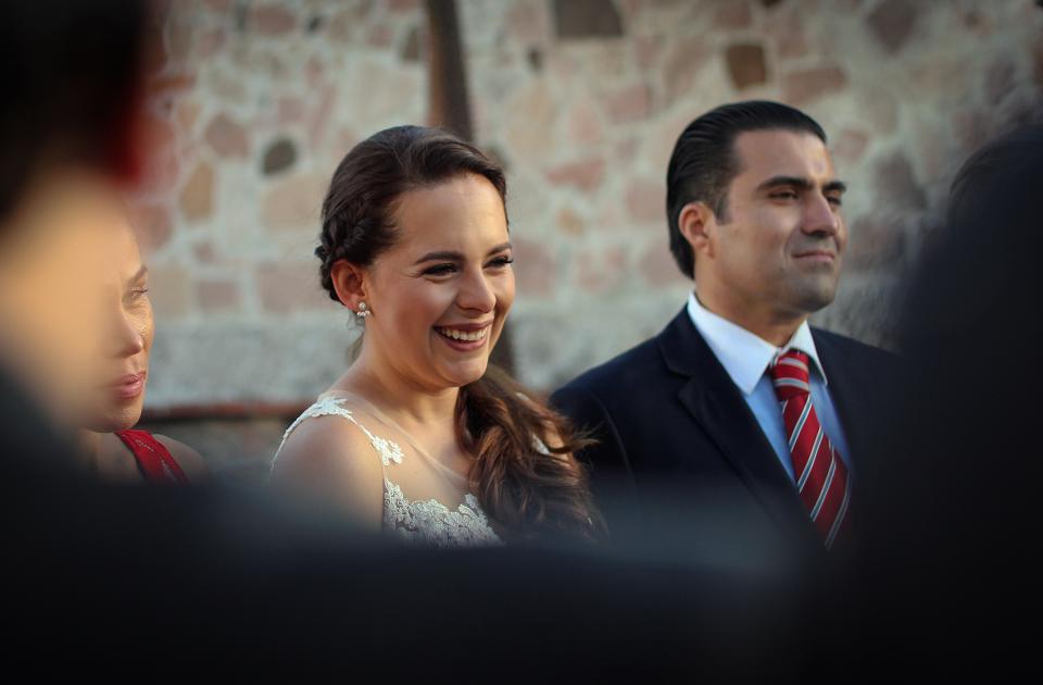 Emotiva celebración de Gema Díaz y Miguel Ángel Ruíz