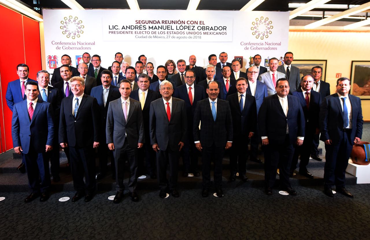 FDS asiste a reunión de CONAGO con AMLO