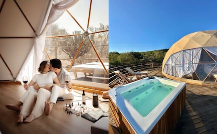 Nonu Glamping: Domos románticos entre los viñedos y naturaleza de Querétaro