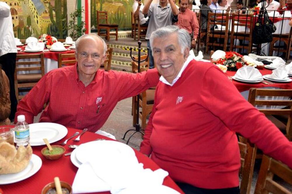 Roberto Mansur (der.) y Alfredo Harp, en 2014 (DIABLOS)