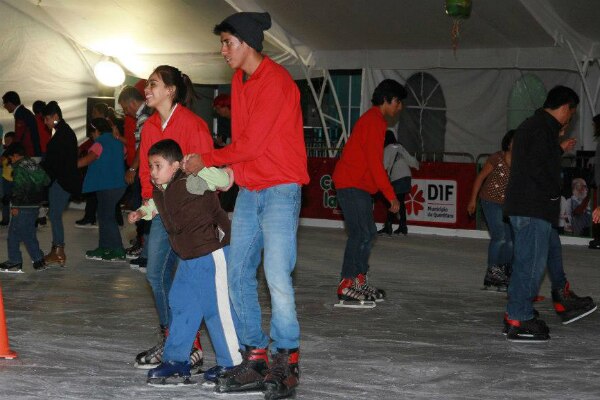 Visitaron más de 29 mil personas pista de hielo