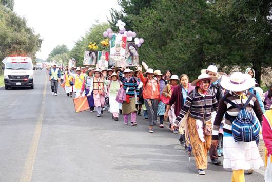 Avanza romería al Tepeyac