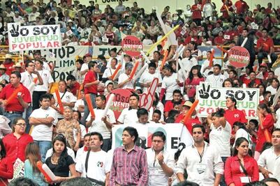 PRI llegaría a 2015 con 150 mil militantes