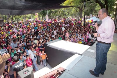 Agasajan a los menores