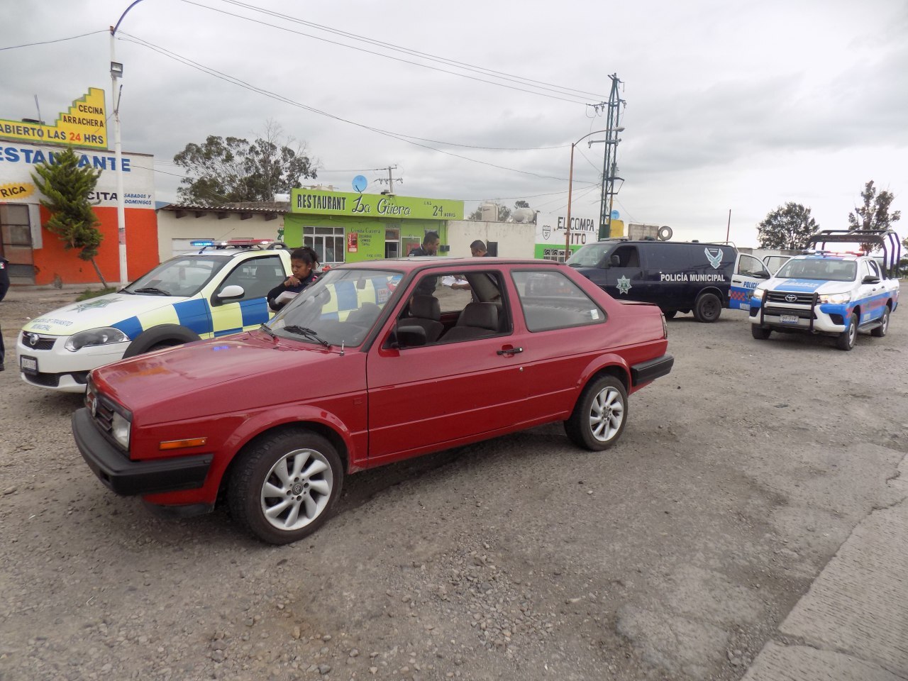 Dos detenidos por presunto robo de vehículo en SJR