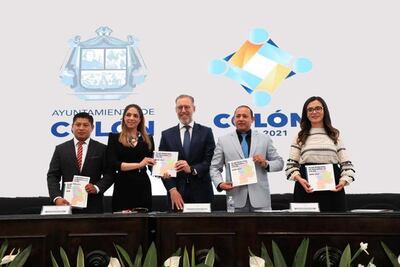 Alejandro Ochoa presenta Plan de Desarrollo Municipal de Colón