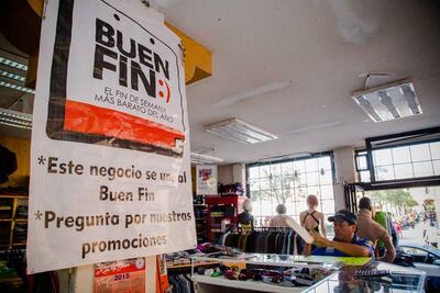 Prevén una gran derrama por el Buen Fin