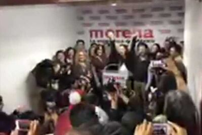 Sheinbaum se registra como precandidata a la jefatura de Gobierno de la CDMX