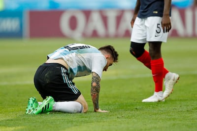 Vergonzosa despedida de Argentina