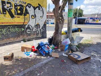 Morena se queja del servicio de colecta de basura 