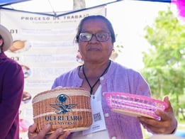 Natividad Santos preserva la tradición artesanal de vara y mimbre en Tequisquiapan