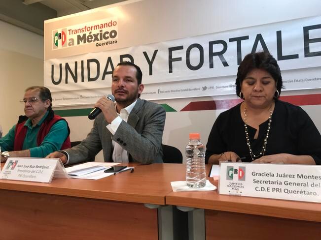 Denuncia líder del PRI presunta corrupción de alcaldías panistas